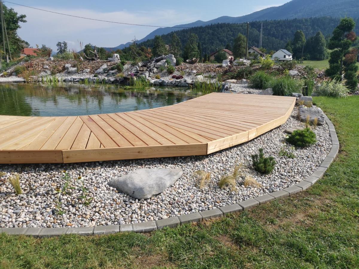 Glamping Happiness With Natural Pool Ribnica Exterior foto